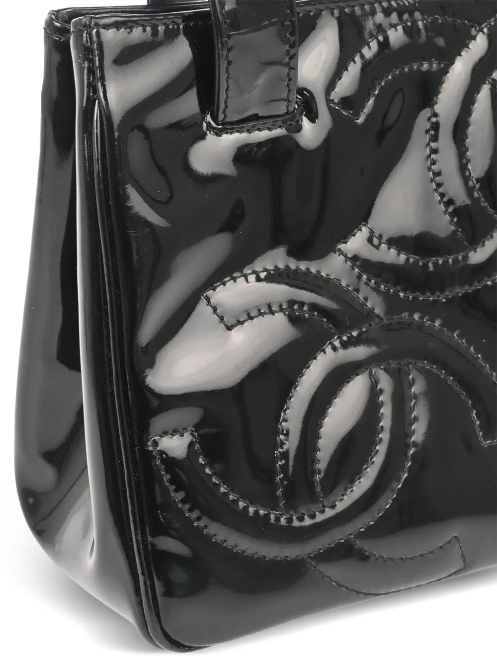 Pre-OwnedCHANEL Pre-Owned2005 Triple CC tote bag
