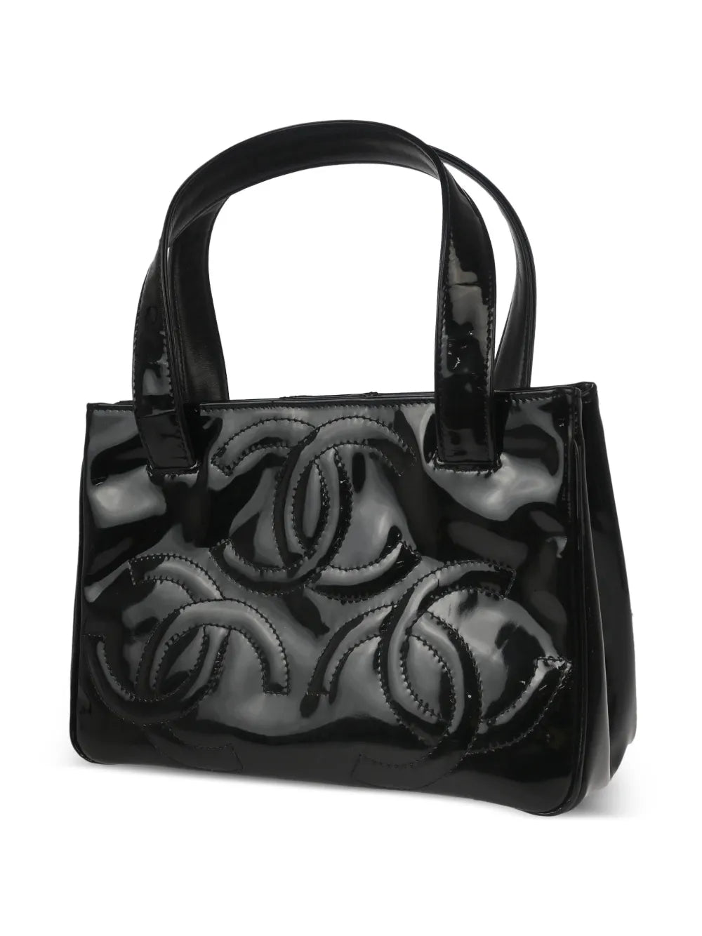 Pre-OwnedCHANEL Pre-Owned2005 Triple CC tote bag