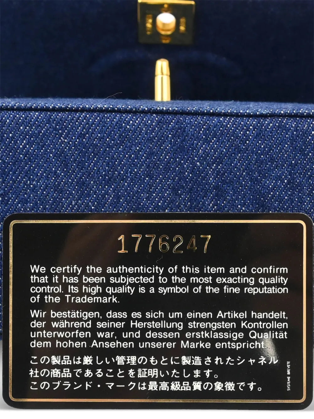 Pre-OwnedCHANEL Pre-Owned1990 Straight Flap shoulder bag