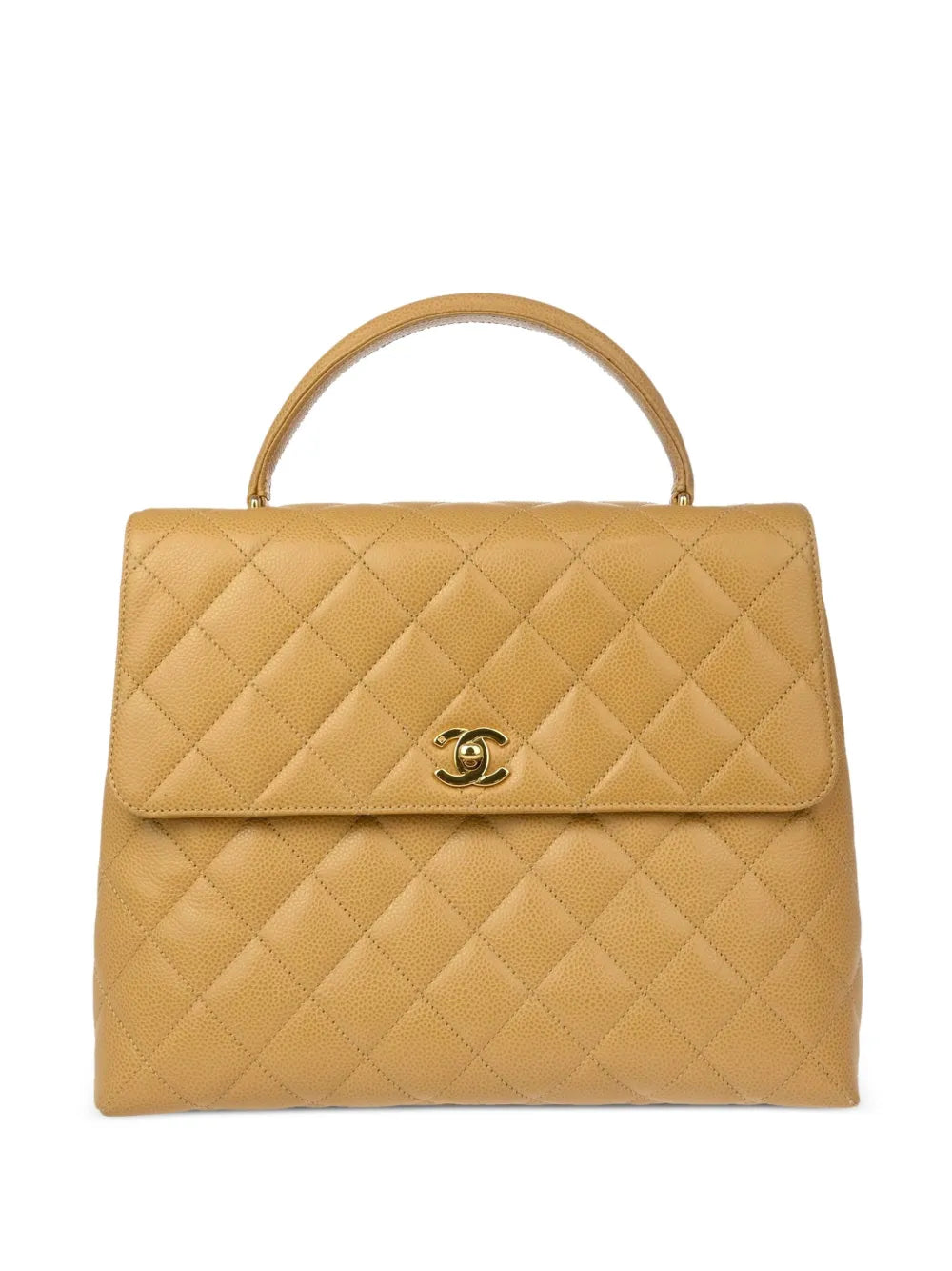 Pre-OwnedCHANEL Pre-Owned1998s medium quilted top handle bag
