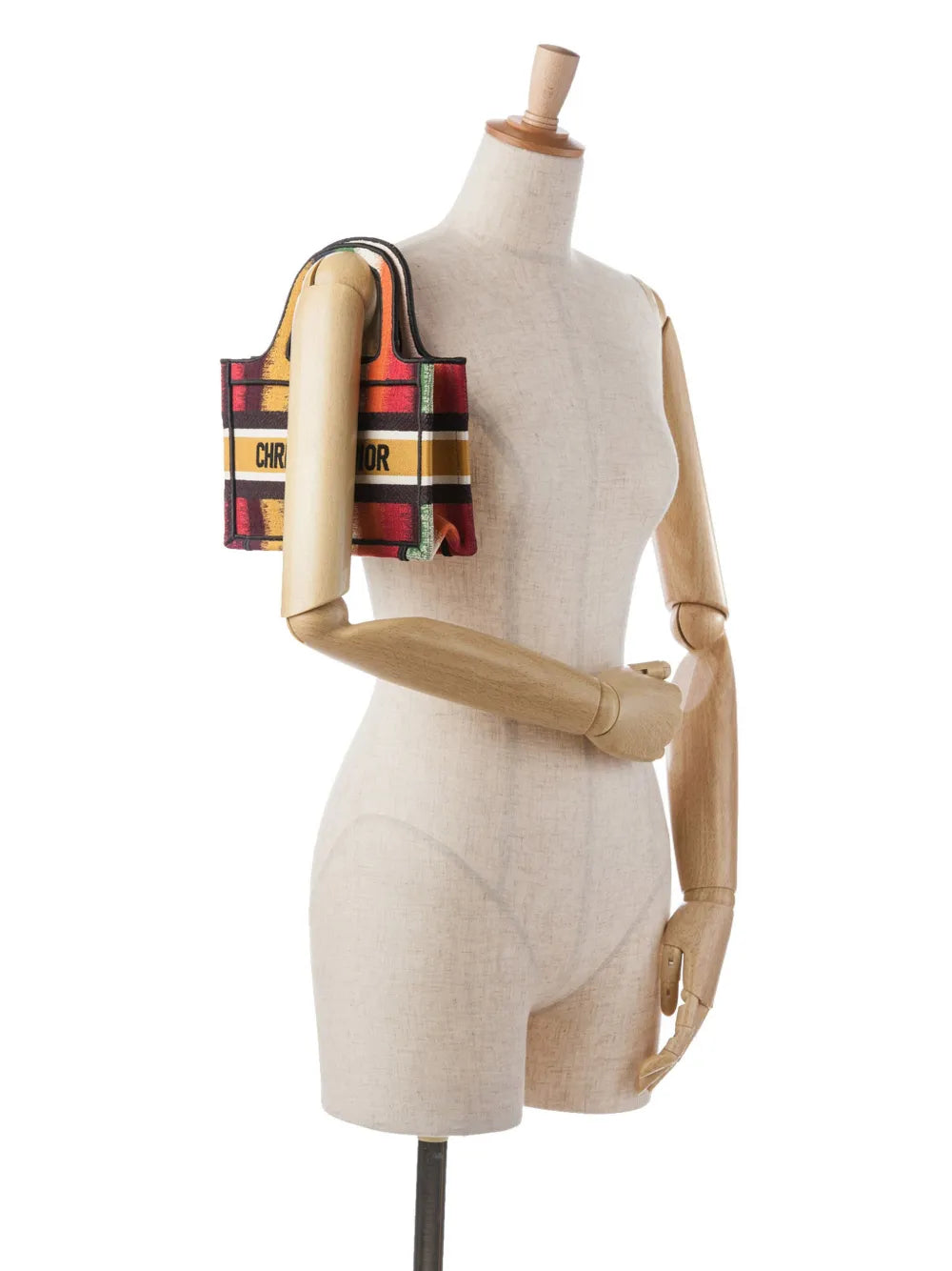 Pre-OwnedChristian Dior Pre-Owned2020 Mini D-Stripes Book Tote handbag