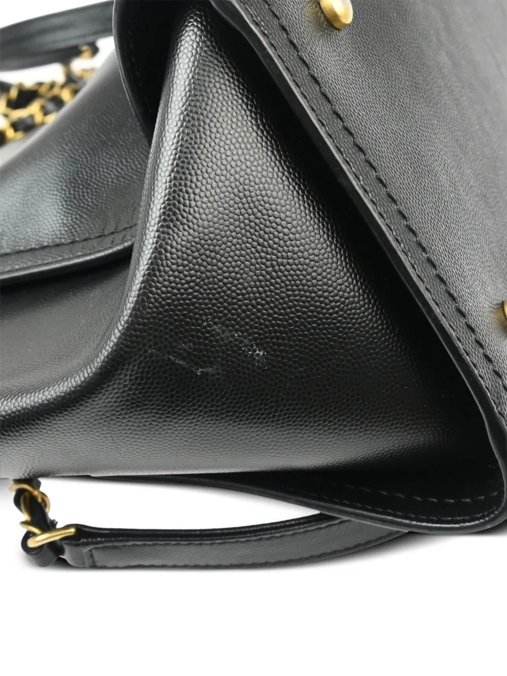 Pre-OwnedCHANEL Pre-Owned2019 small Deauville two-way bag
