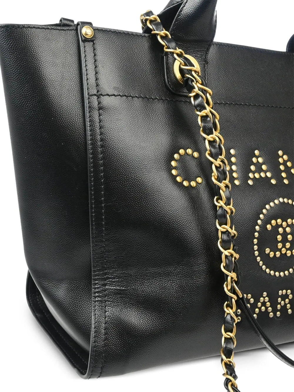 Pre-OwnedCHANEL Pre-Owned2019 small Deauville two-way bag