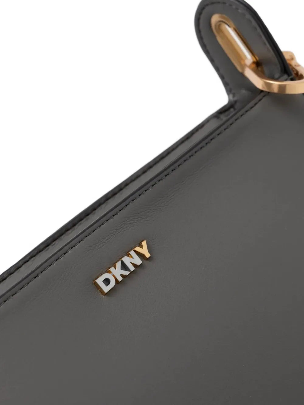 DKNYchain-strap leather crossbody bag
