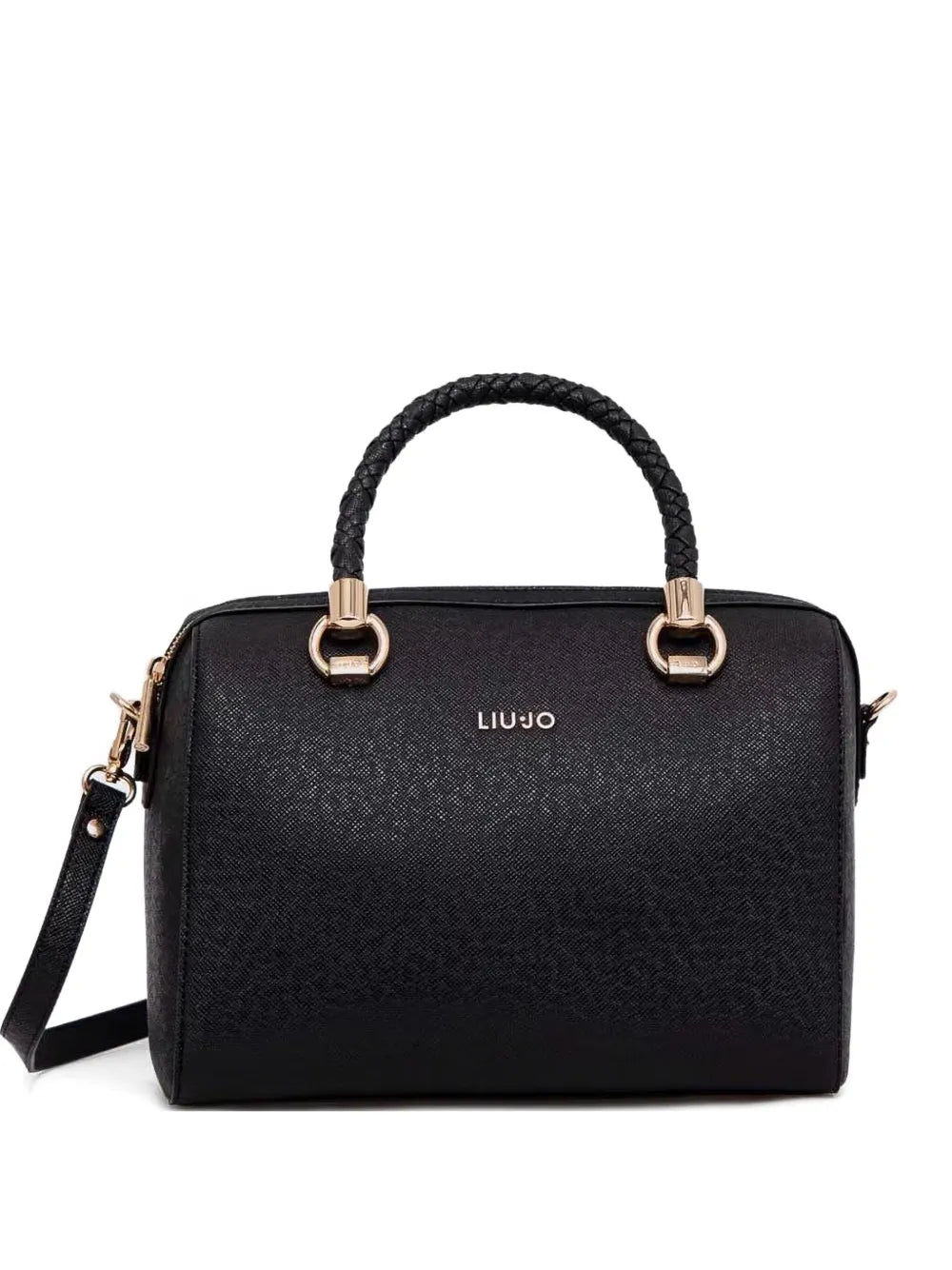 LIU JObraided-handle tote bag