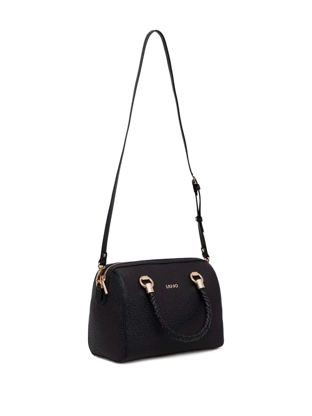 LIU JObraided-handle tote bag