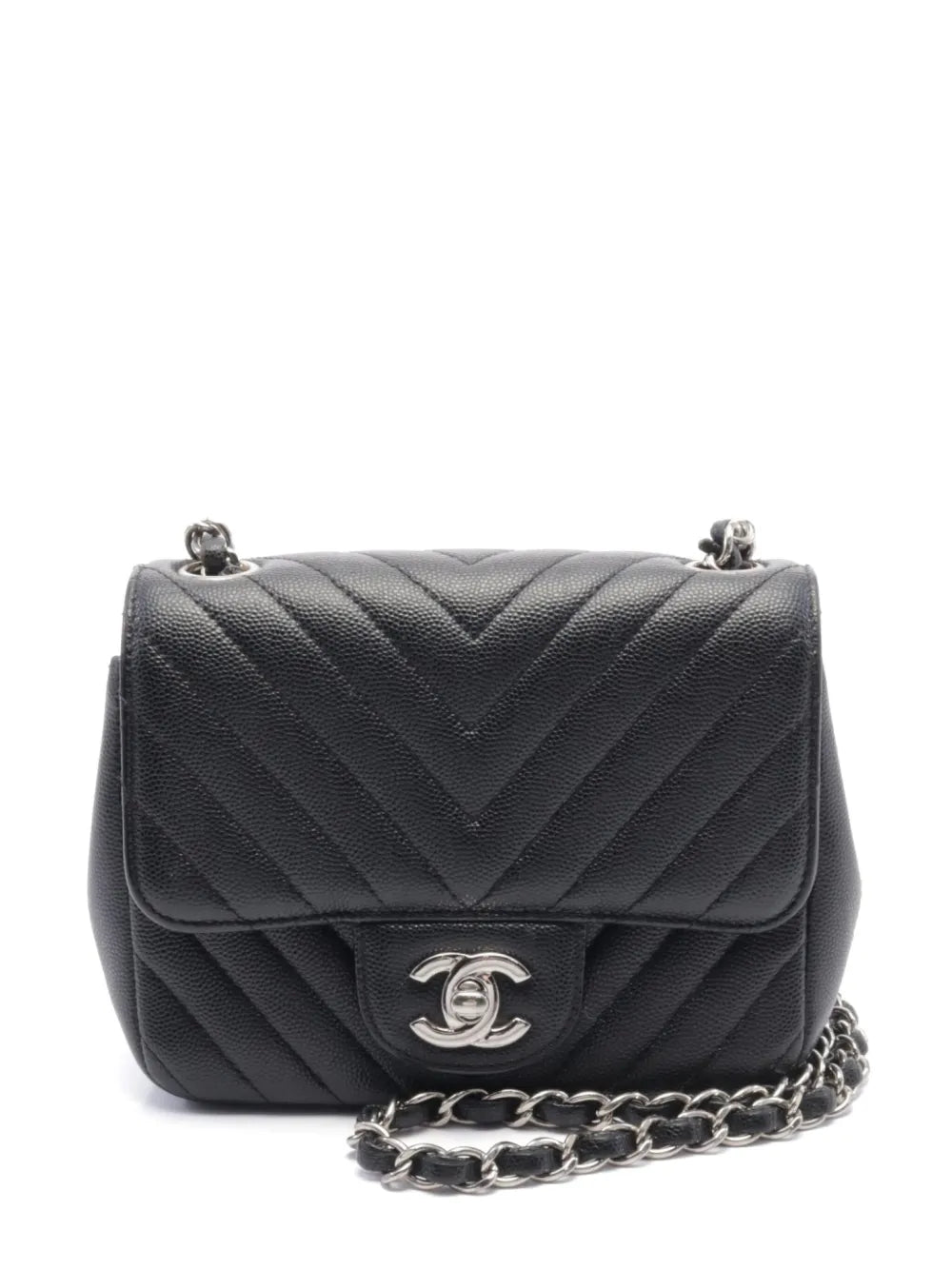 Pre-OwnedCHANEL Pre-Owned2017-2018 mini quilted shoulder bag