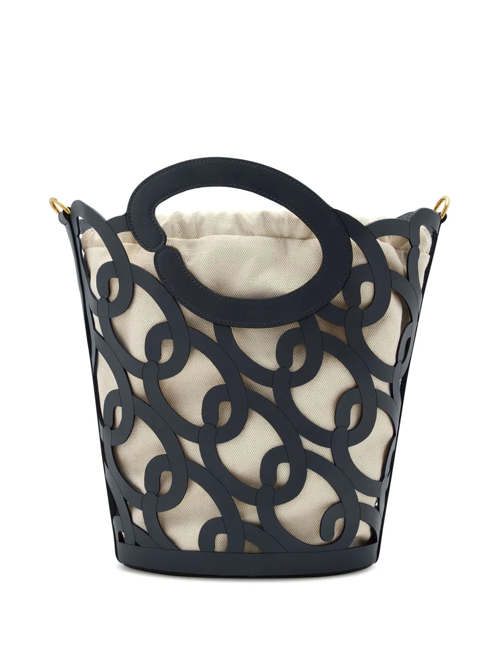 Oscar de la Rentaleather bucket bag