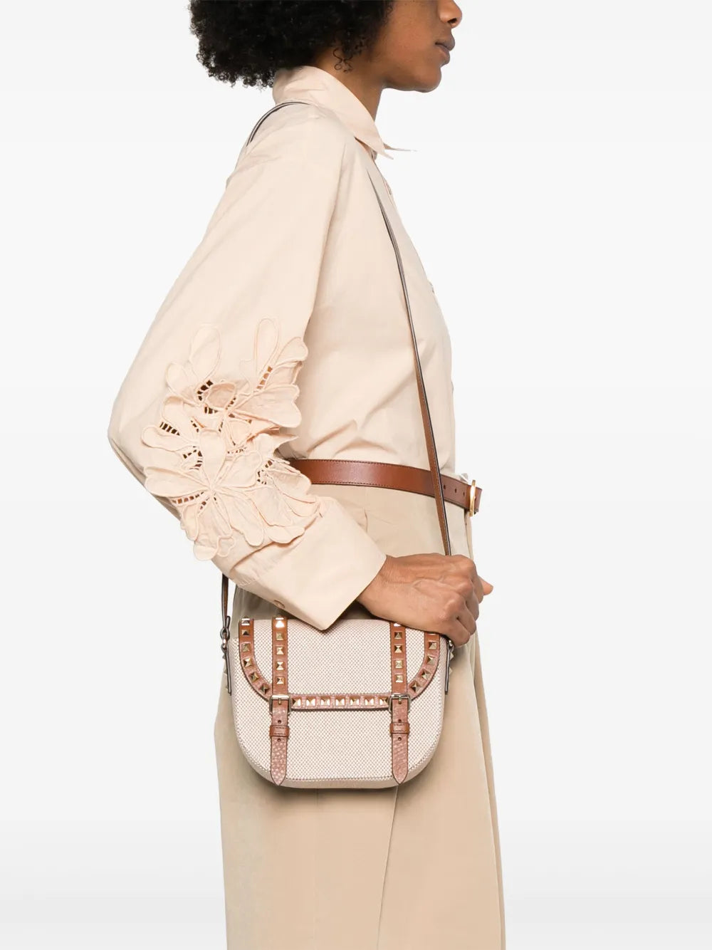 Valentino Garavanichecked cross body bag