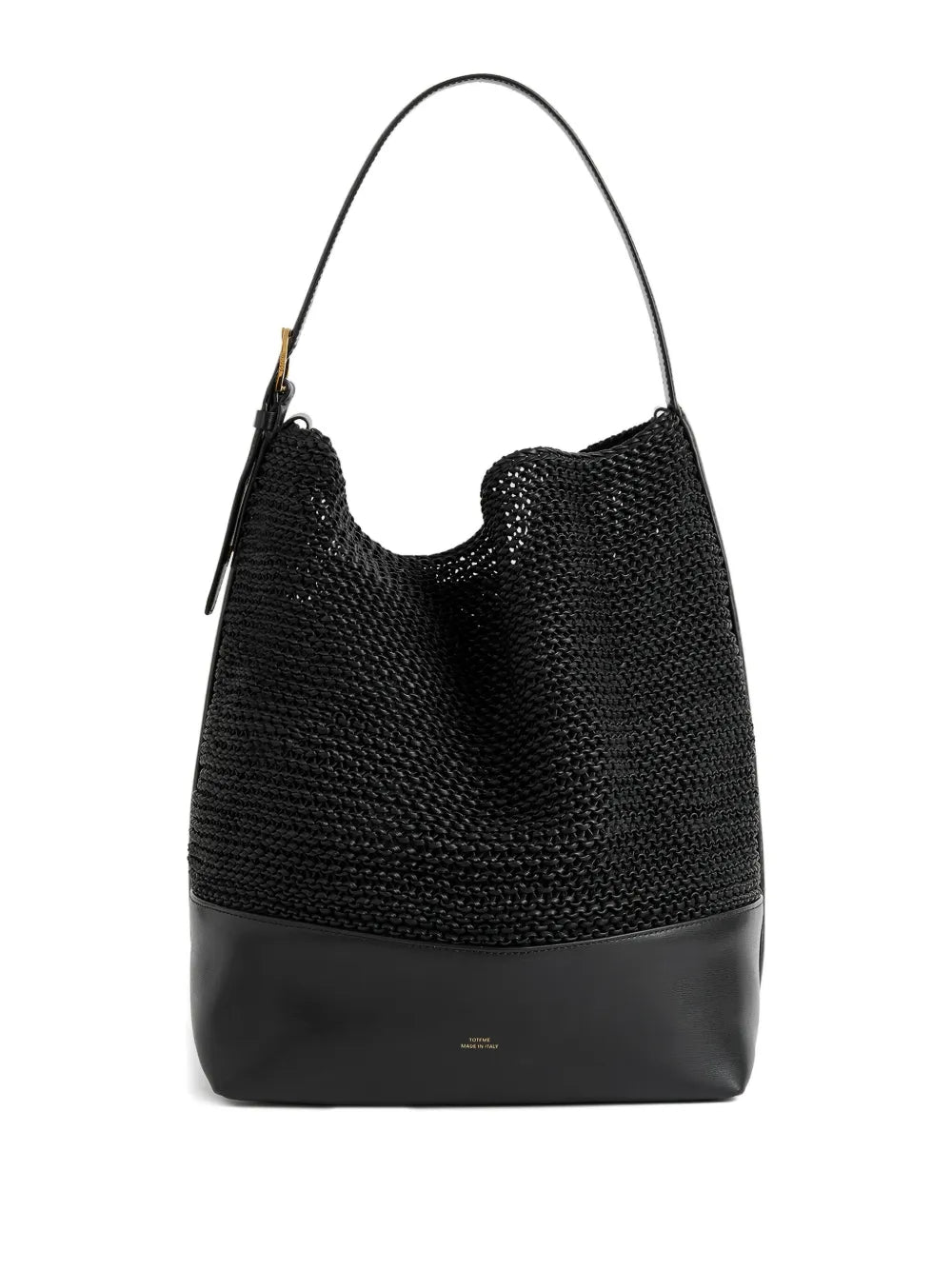 TOTEMEbelted woven tote bag