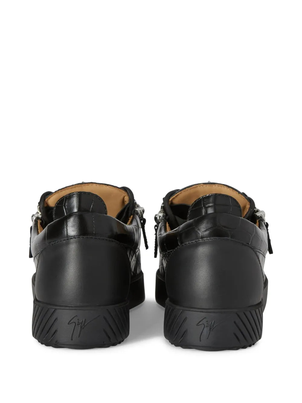 Giuseppe Zanotti Frankie Double-Zip Low-Top Sneakers