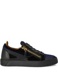 Giuseppe Zanotti Frankie Double-Zip Low-Top Sneakers