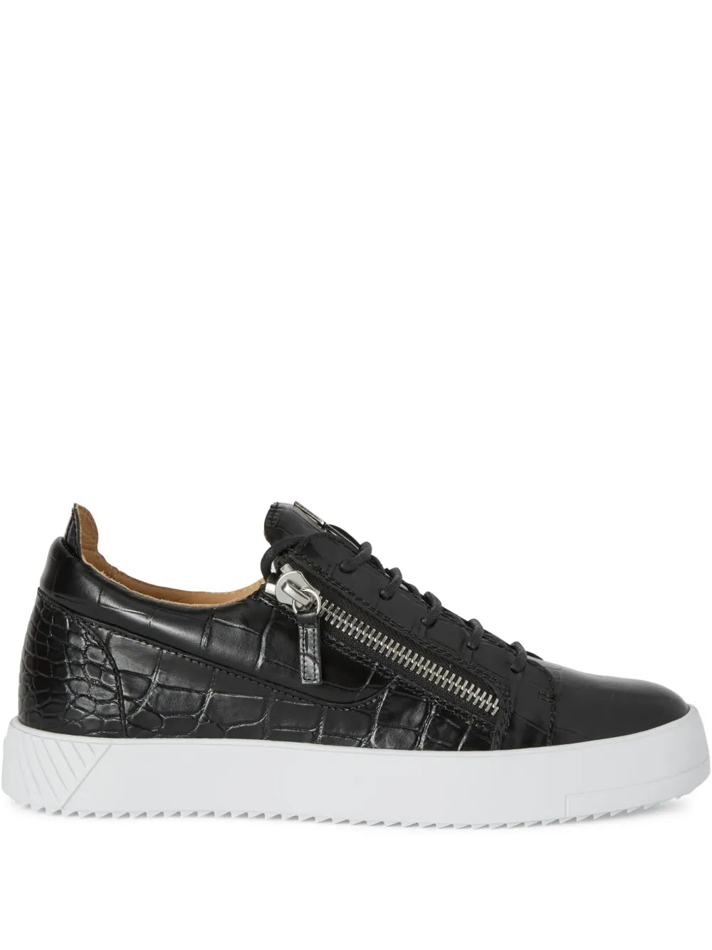 Giuseppe Zanotti Frankie Double-Zip Low-Top Sneakers