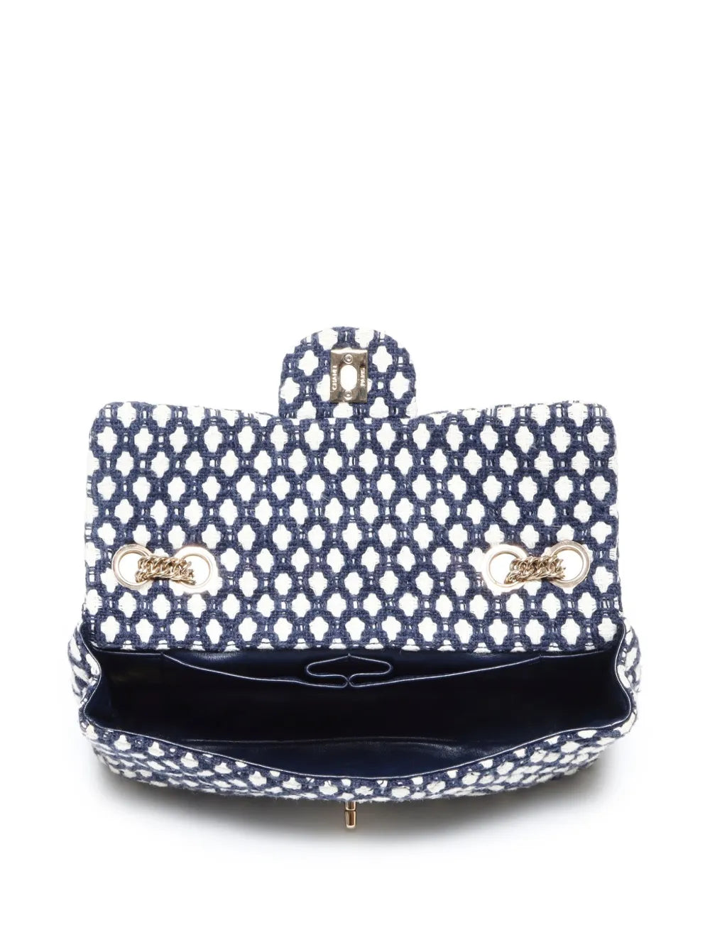 Pre-OwnedCHANEL Pre-Owned2008-2009 Classic Flap Knit shoulder bag