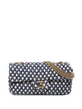 Pre-OwnedCHANEL Pre-Owned2008-2009 Classic Flap Knit shoulder bag