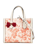 Pre-OwnedGucci Pre-Owned2000-2015 GG Ribbon Herbarium satchel