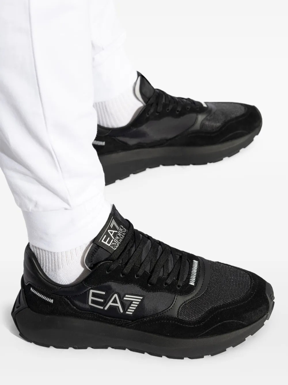 Ea7 Emporio Armani Logo-Print Sneakers