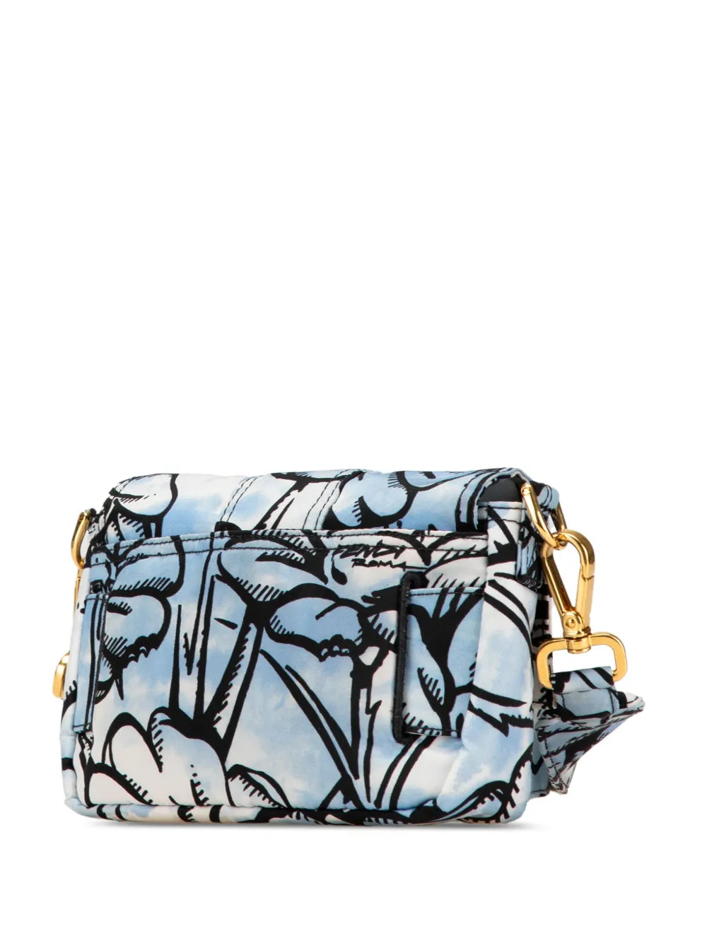 Pre-OwnedFendi Pre-Owned2010-2024 Joshua Vides Mini Nylon Convertible Baguette crossbody bag
