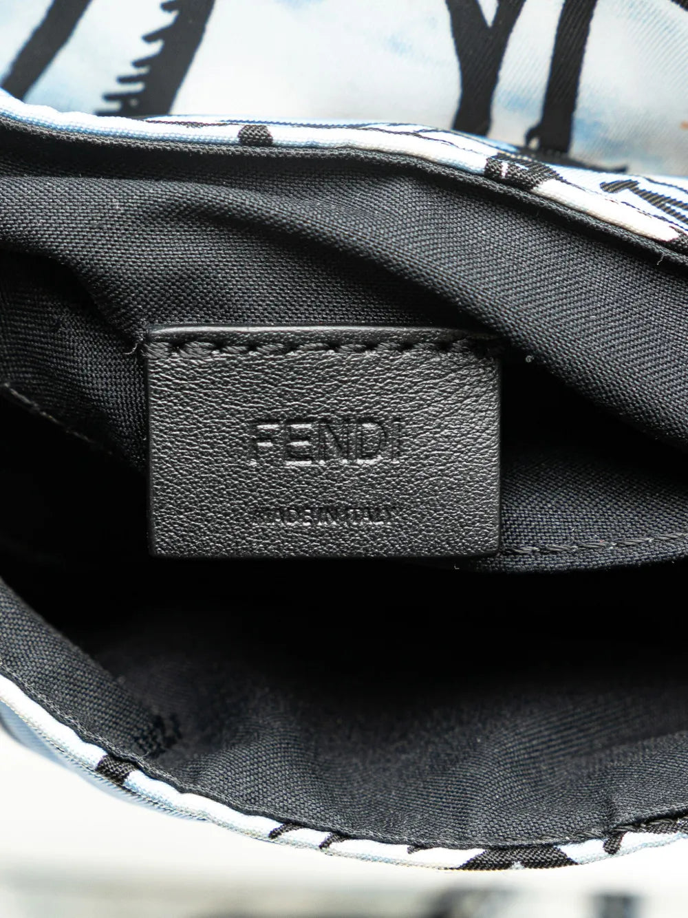 Pre-OwnedFendi Pre-Owned2010-2024 Joshua Vides Mini Nylon Convertible Baguette crossbody bag