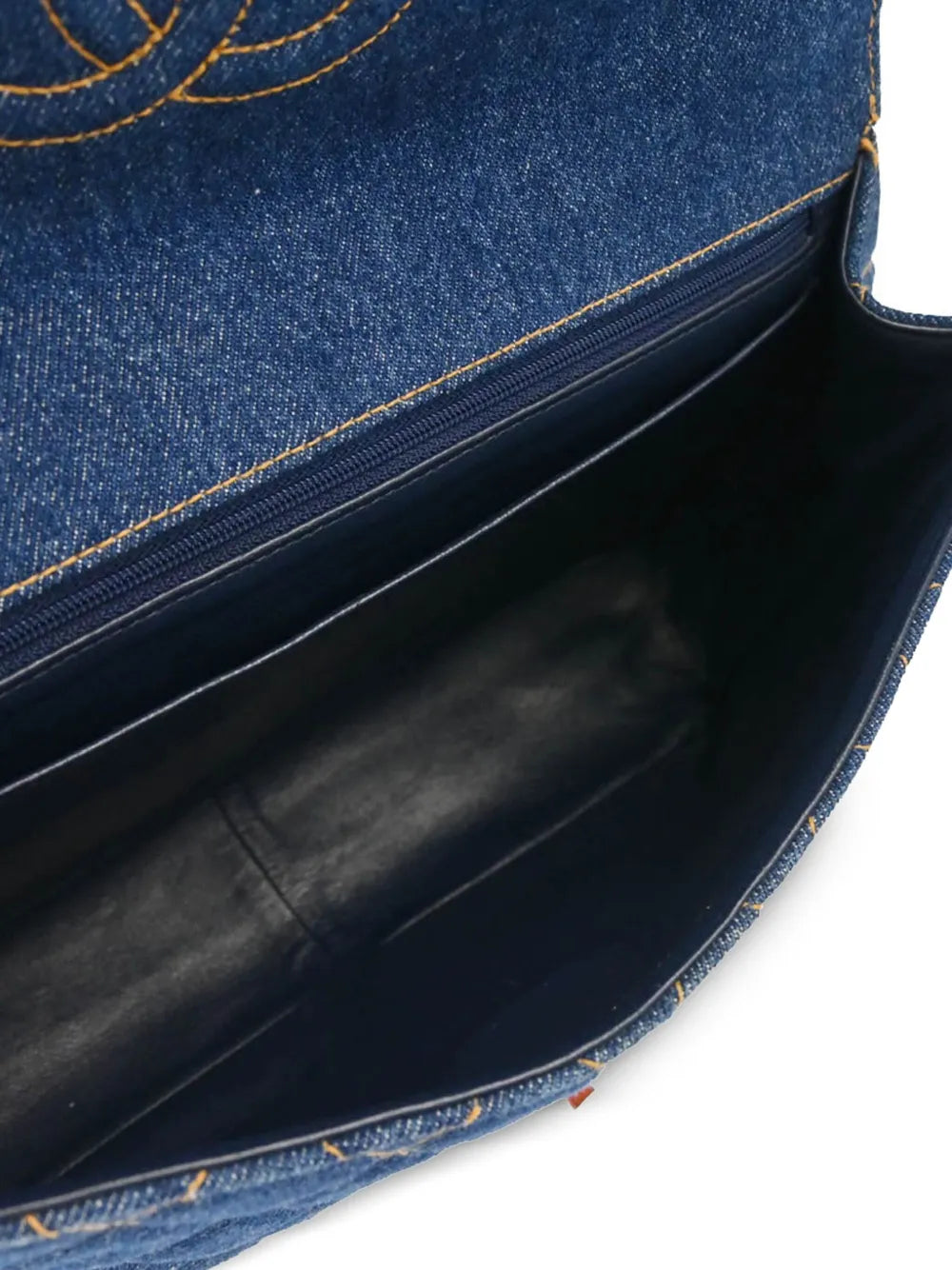 Pre-OwnedCHANEL Pre-Owned1997 denim diamond-quilted shoulder bag