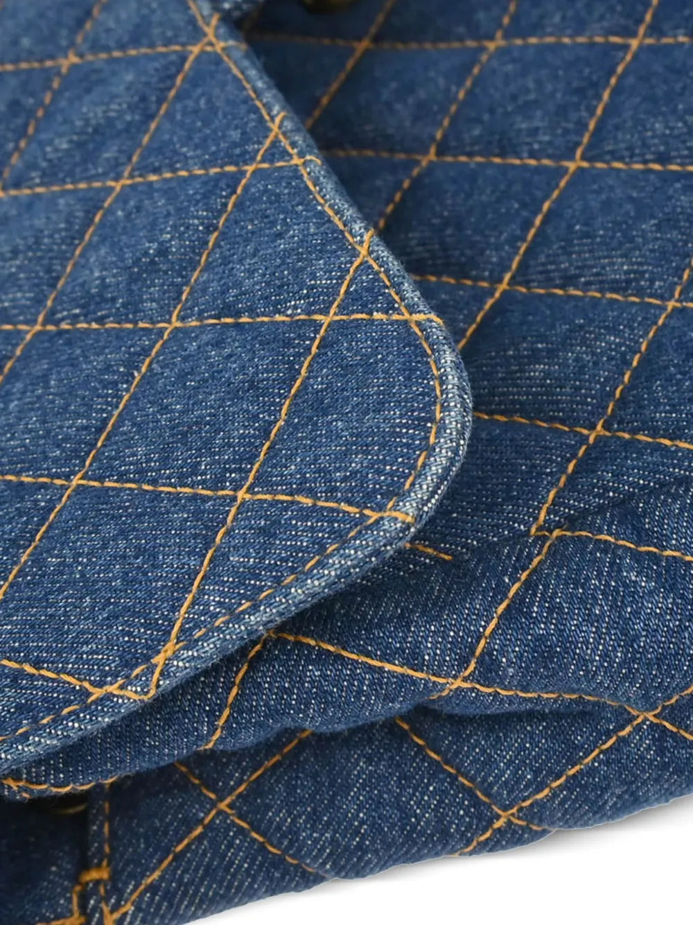 Pre-OwnedCHANEL Pre-Owned1997 denim diamond-quilted shoulder bag