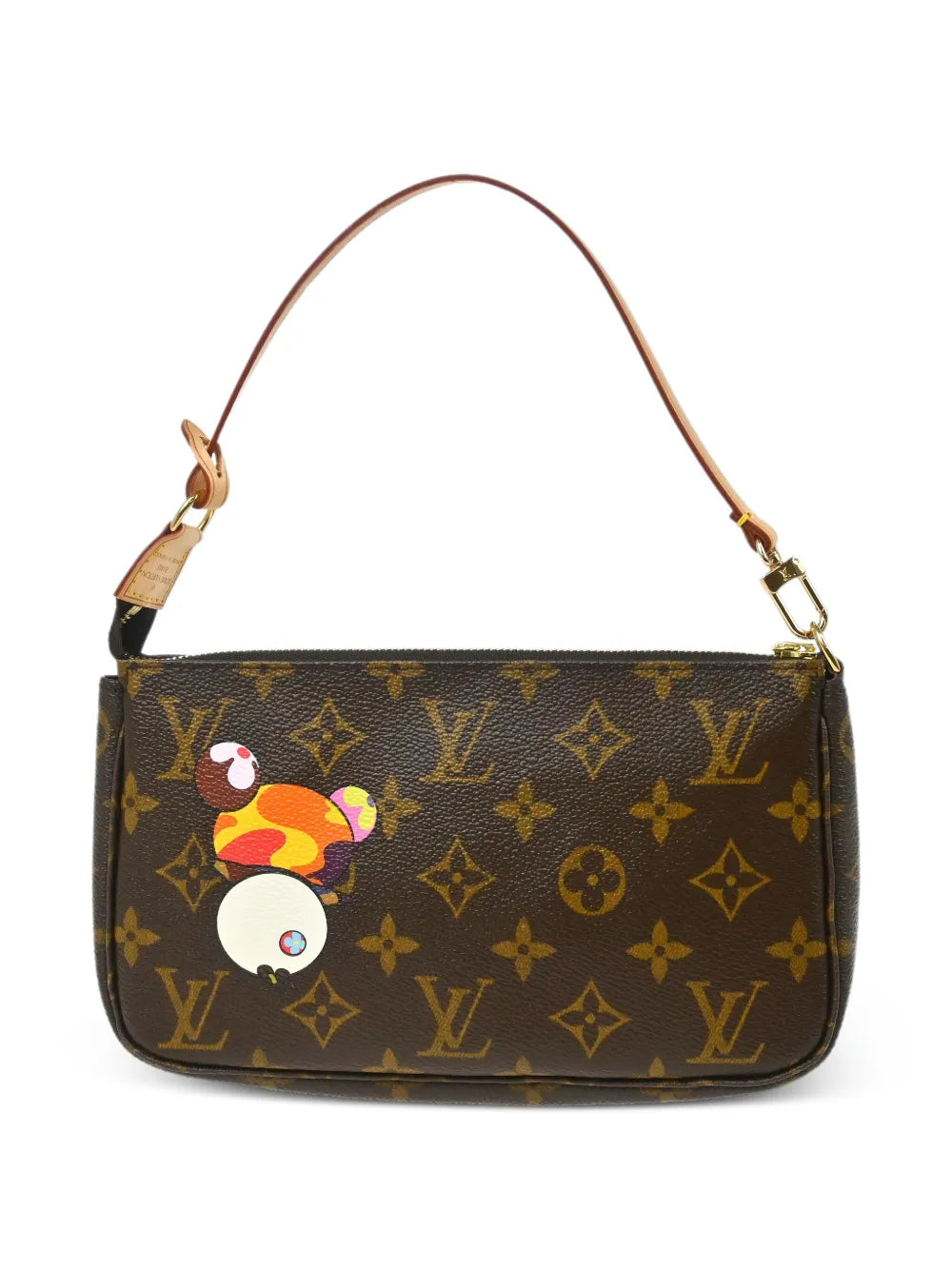 Pre-OwnedLouis Vuitton Pre-Ownedx Takashi Murakami 2004 Panda Pochette Accessoires handbag