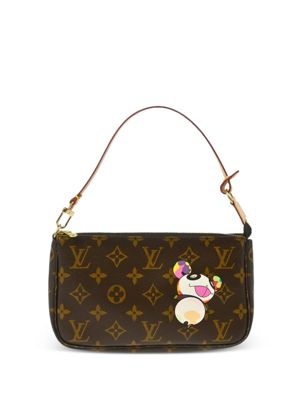 Pre-OwnedLouis Vuitton Pre-Ownedx Takashi Murakami 2004 Panda Pochette Accessoires handbag
