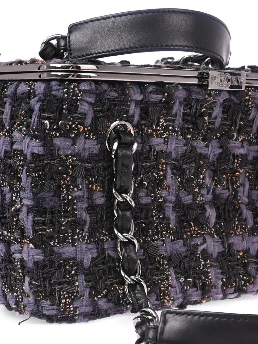 Pre-OwnedCHANEL Pre-Owned2006 Tweed Vanity tote bag