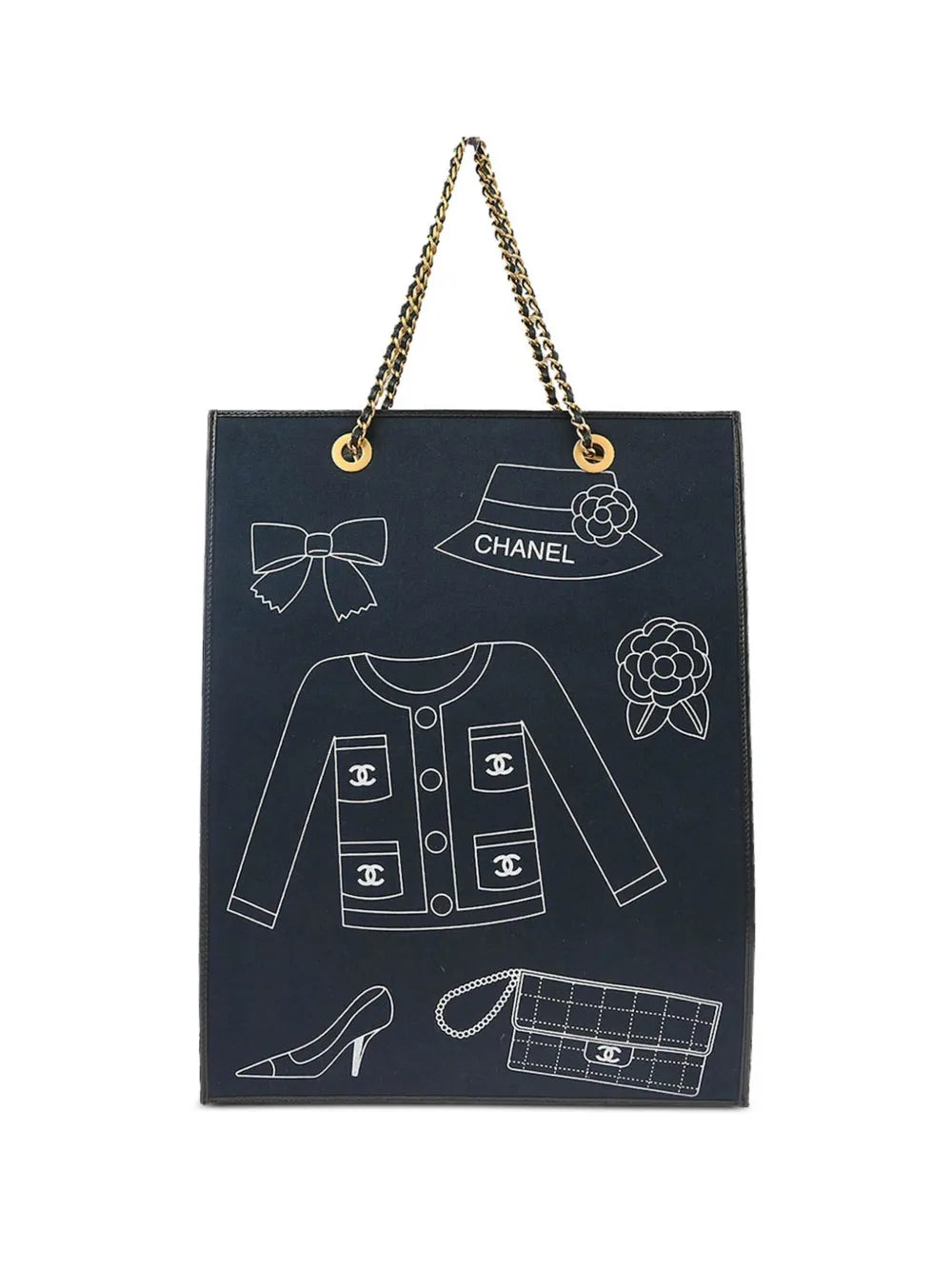 Pre-OwnedCHANEL Pre-Owned2002 Icon tote bag