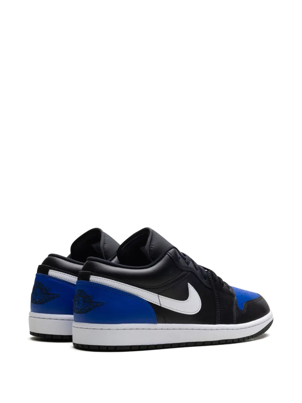 Jordan Jordan 1 Low Black/Royal Toe Sneakers