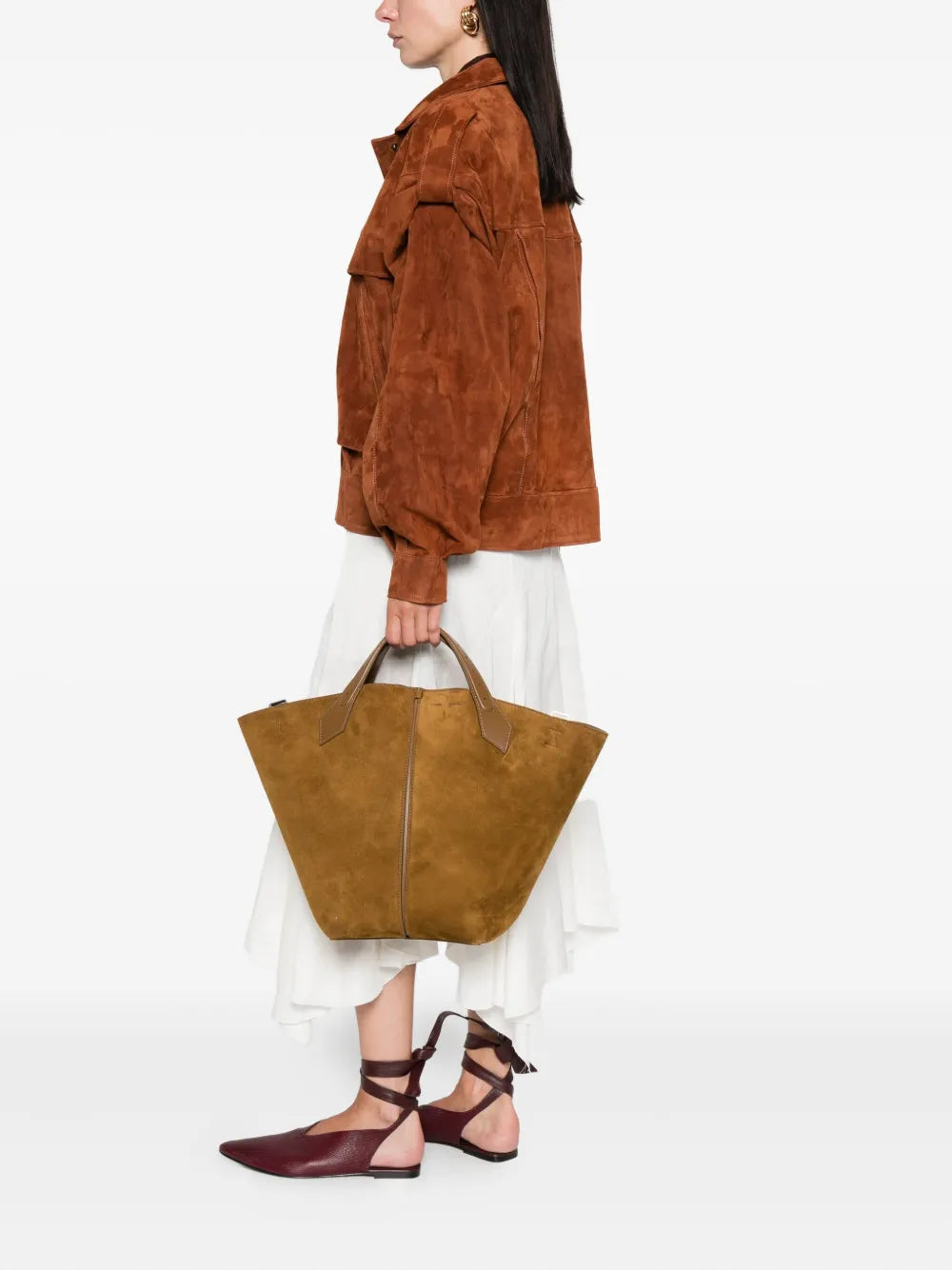 Proenza Schoulerlarge Chelsea suede tote bag