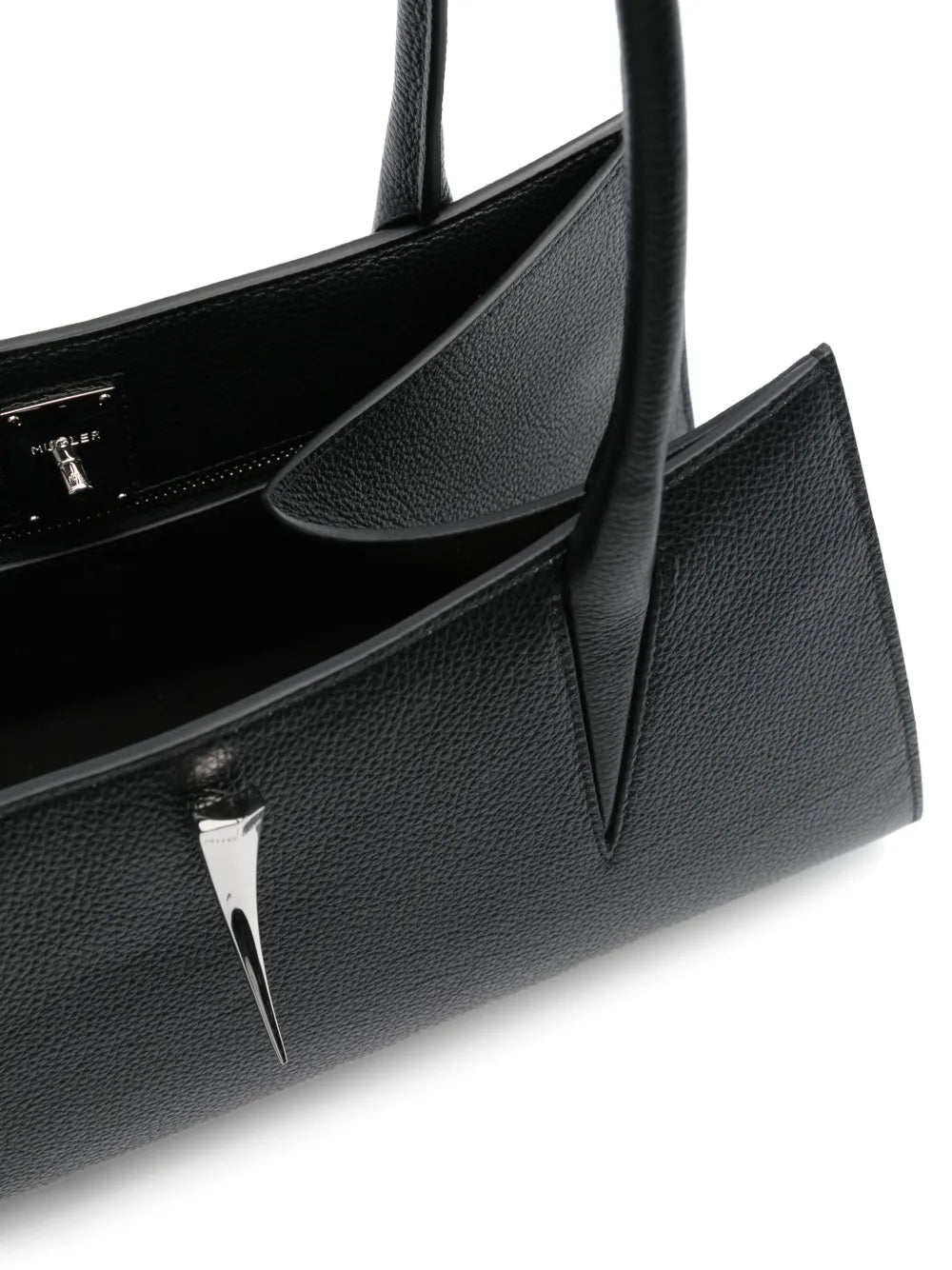 Muglerleather tote bag