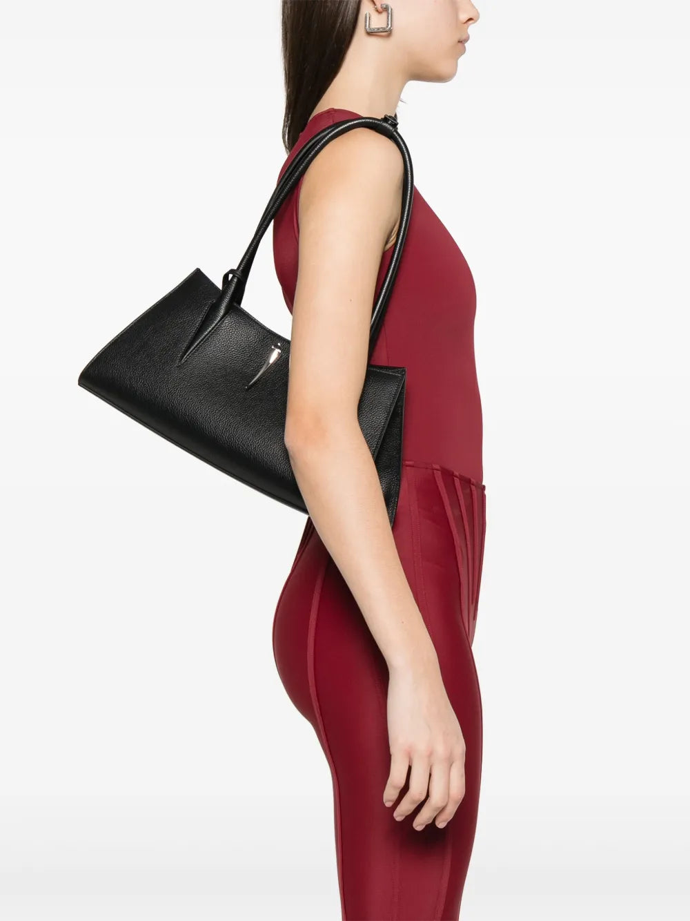 Muglerleather tote bag