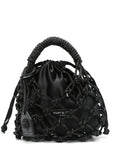 Kurt Geiger Londonsmall macram?tote bag