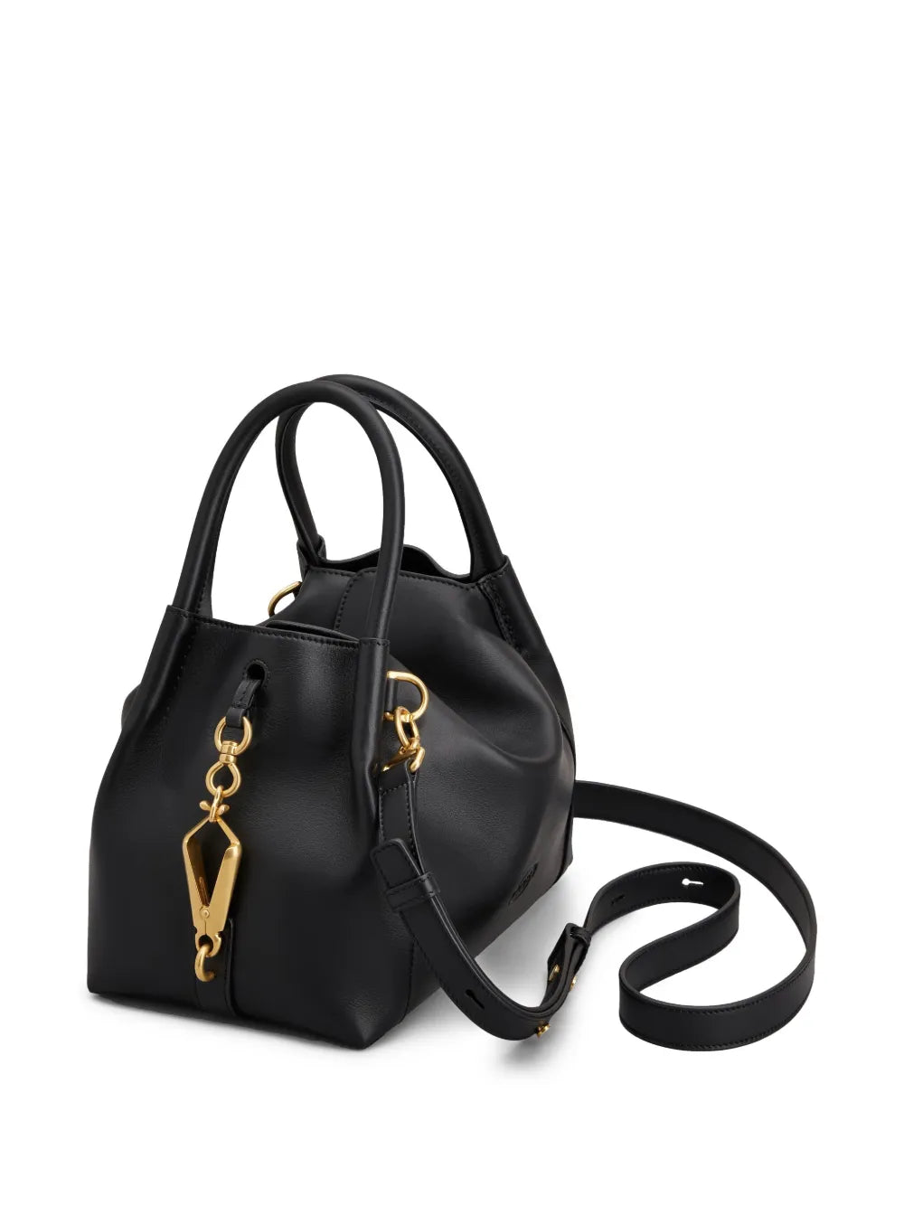 Tod'slogo-stamp leather tote bag
