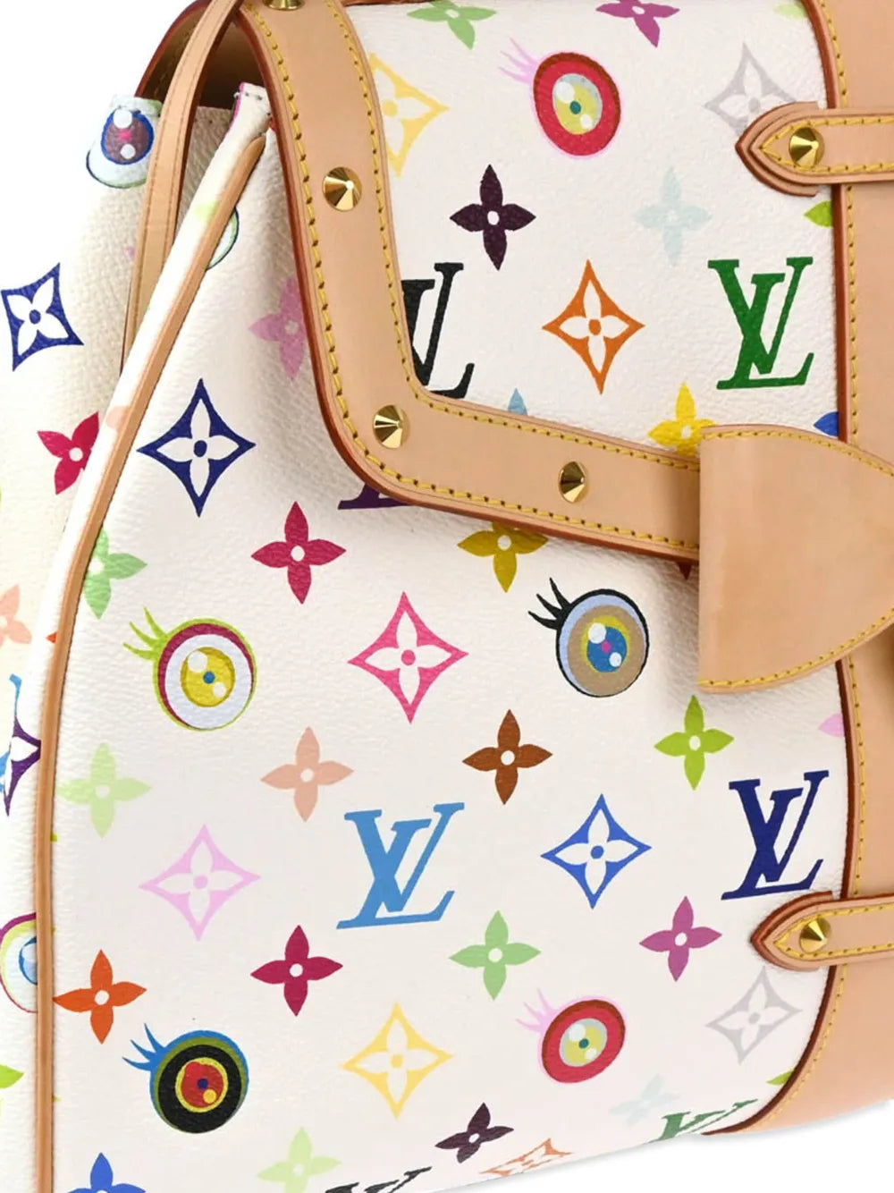 Pre-OwnedLouis Vuitton Pre-Ownedx Murakami 2003 Eye Love GM tote bag