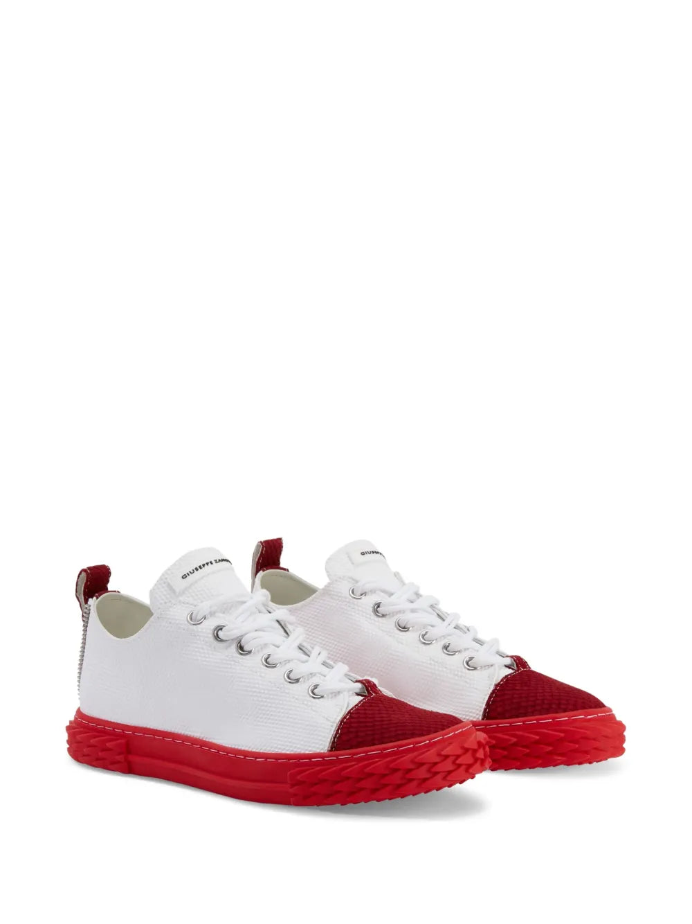 Giuseppe Zanotti Blabber Panelled Serrated-Sole Sneakers