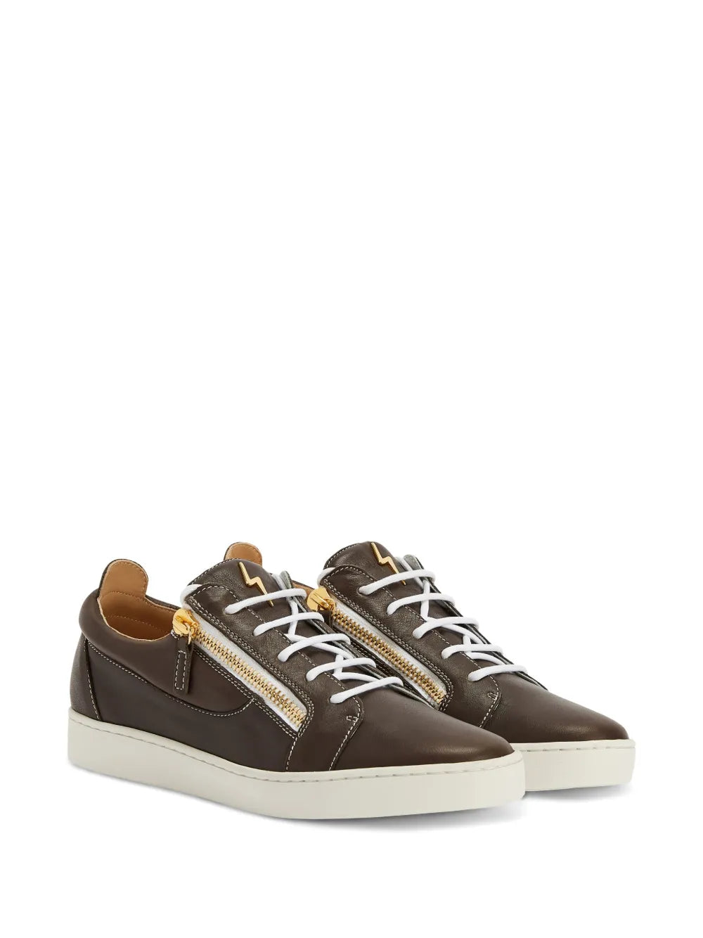 Giuseppe Zanotti Frankie Double-Zip Low-To Sneakers