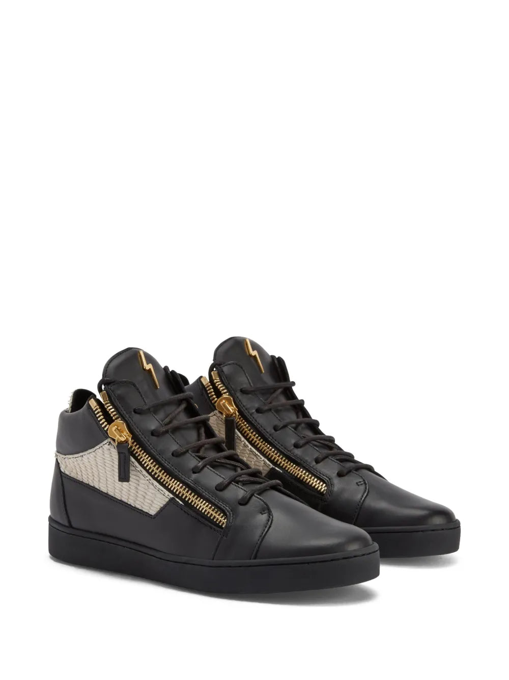 Giuseppe Zanotti Kriss Zip-Fastening Leather Sneakers