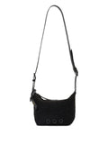 Oskleneyelet detailing shoulder bag