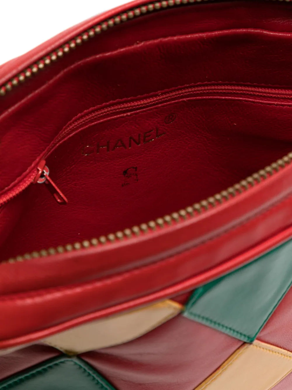 Pre-OwnedCHANEL Pre-OwnedHarlequin Tassel bag