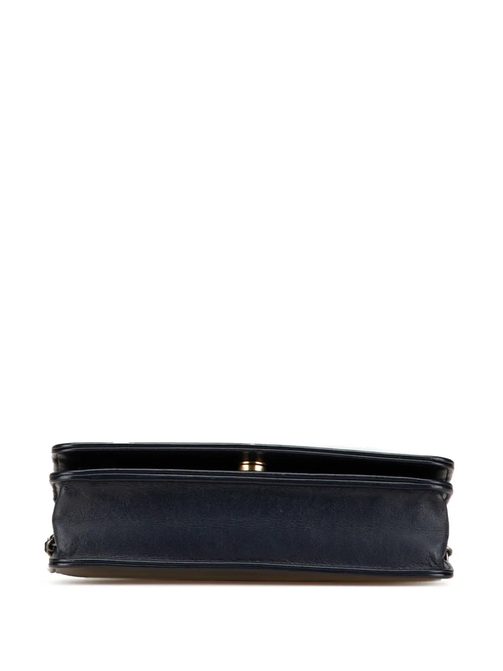 Pre-OwnedCHANEL Pre-Owned2019 Quilted Aged Calfskin Gabrielle Wallet On Chain crossbody bag