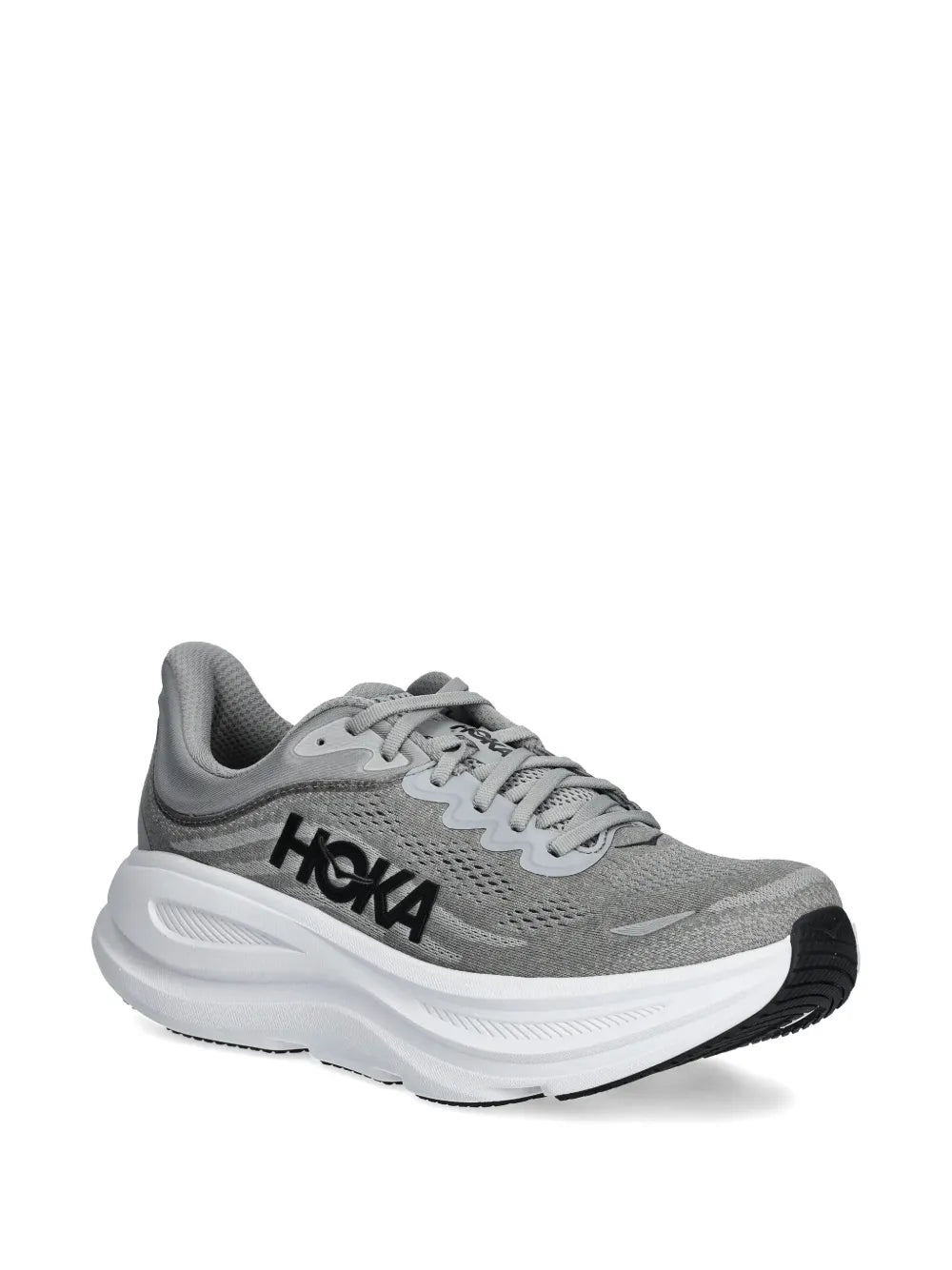 Hoka Bondi 9 Galactic Grey/Stellar Grey Sneakers