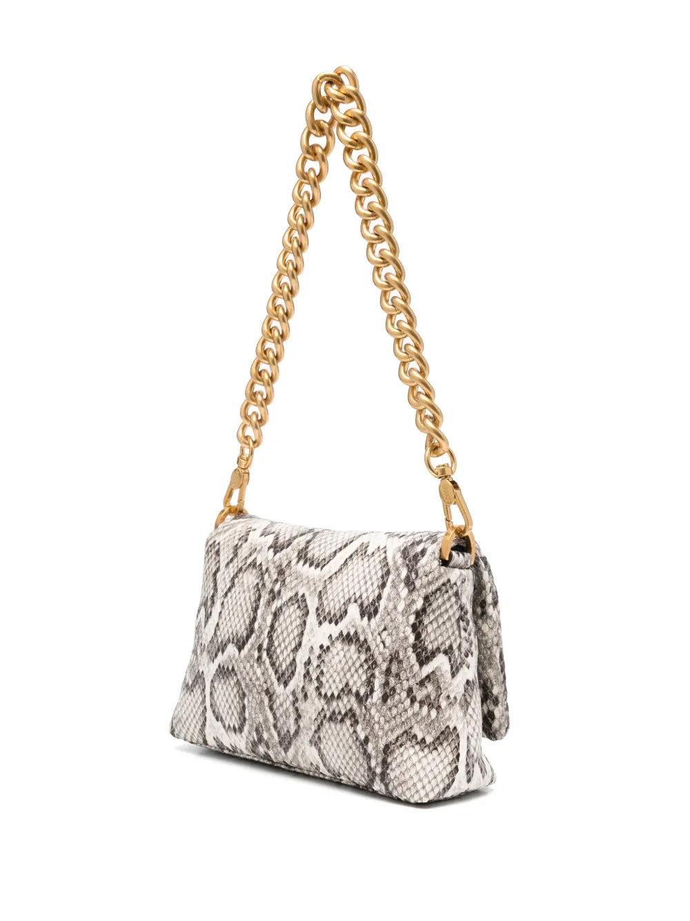 LIU JOsmall snakeskin-print cross body bag