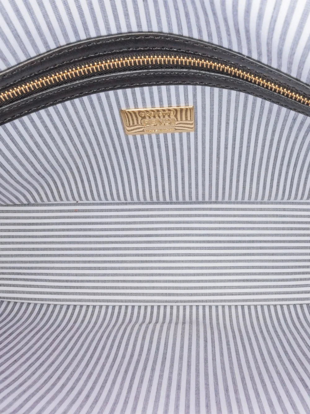 Pre-OwnedFendi Pre-Owned2010-2024 Striped Jersey Baguette satchel
