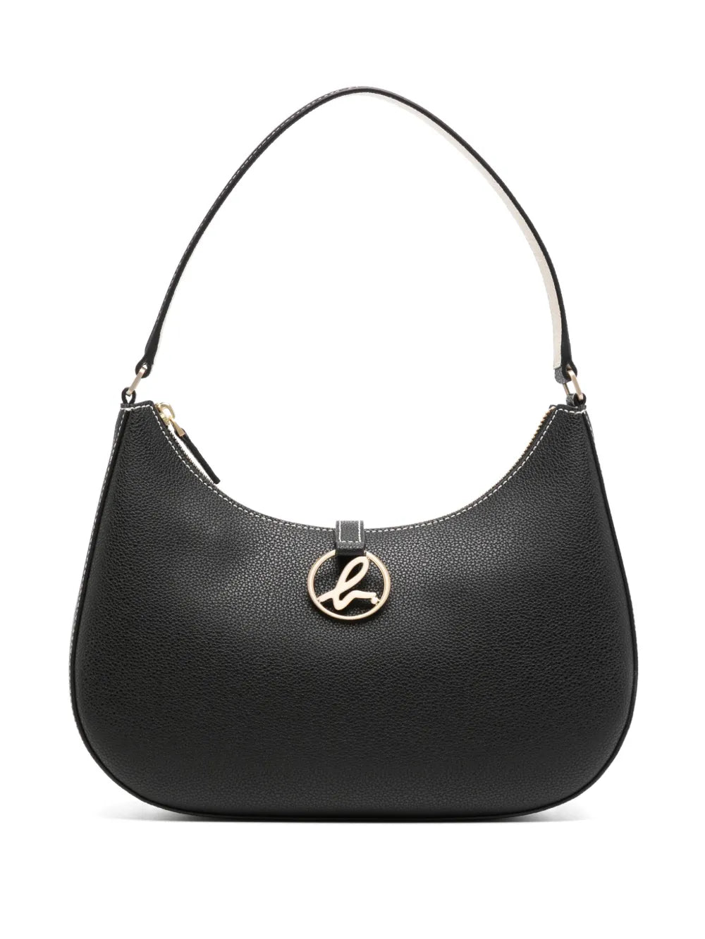 agn? b. leather shoulder bag