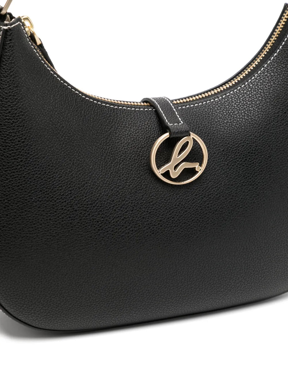 agn? b. leather shoulder bag