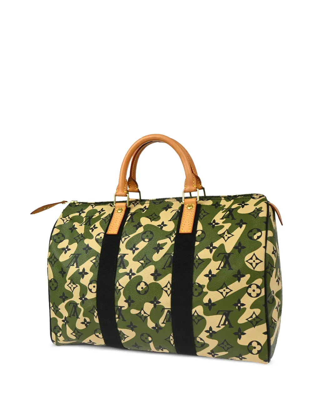 Pre-OwnedLouis Vuitton Pre-Ownedx Takashi Murakami 2008 Monogramouflage Speedy 35 handbag