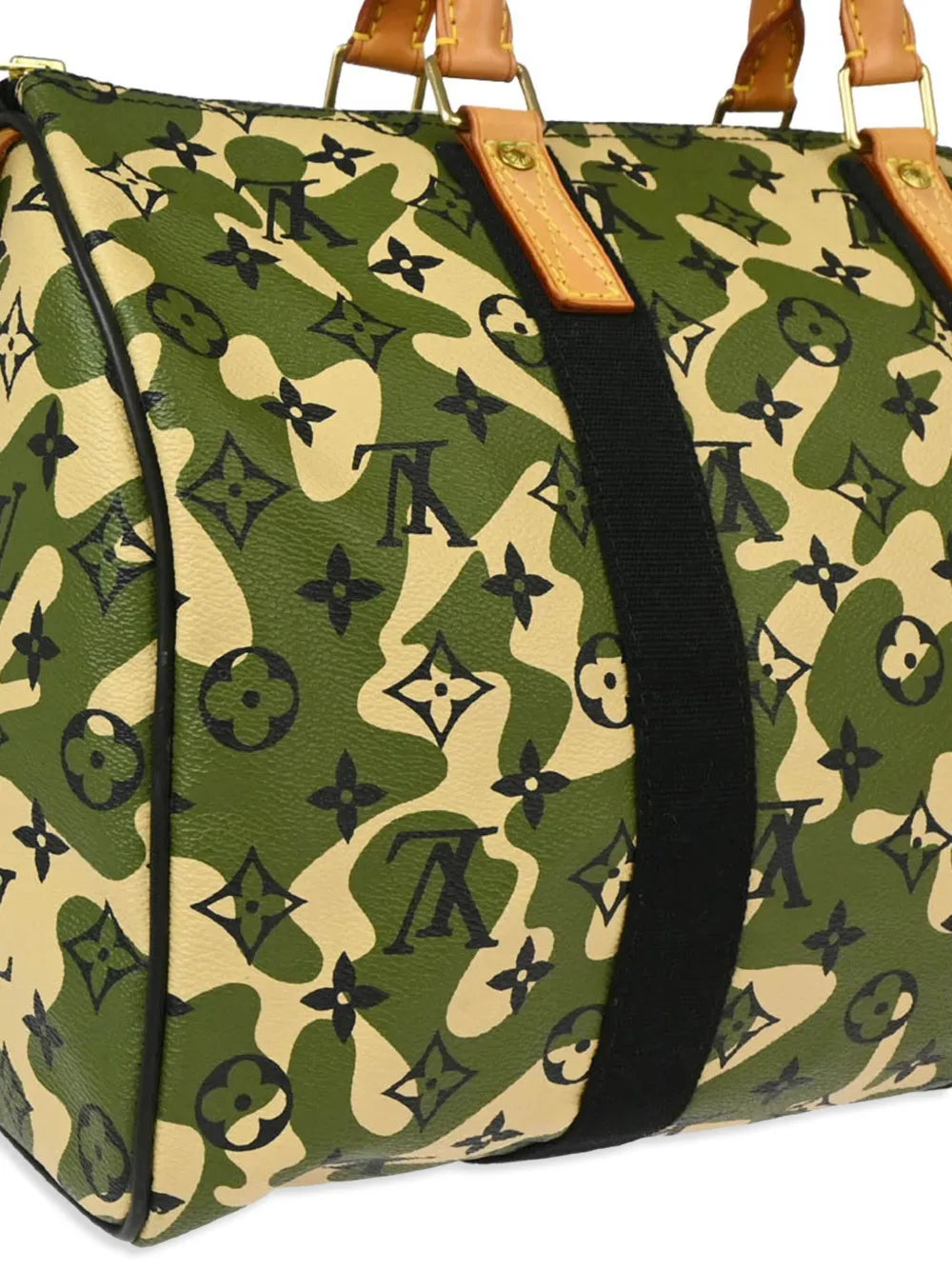 Pre-OwnedLouis Vuitton Pre-Ownedx Takashi Murakami 2008 Monogramouflage Speedy 35 handbag