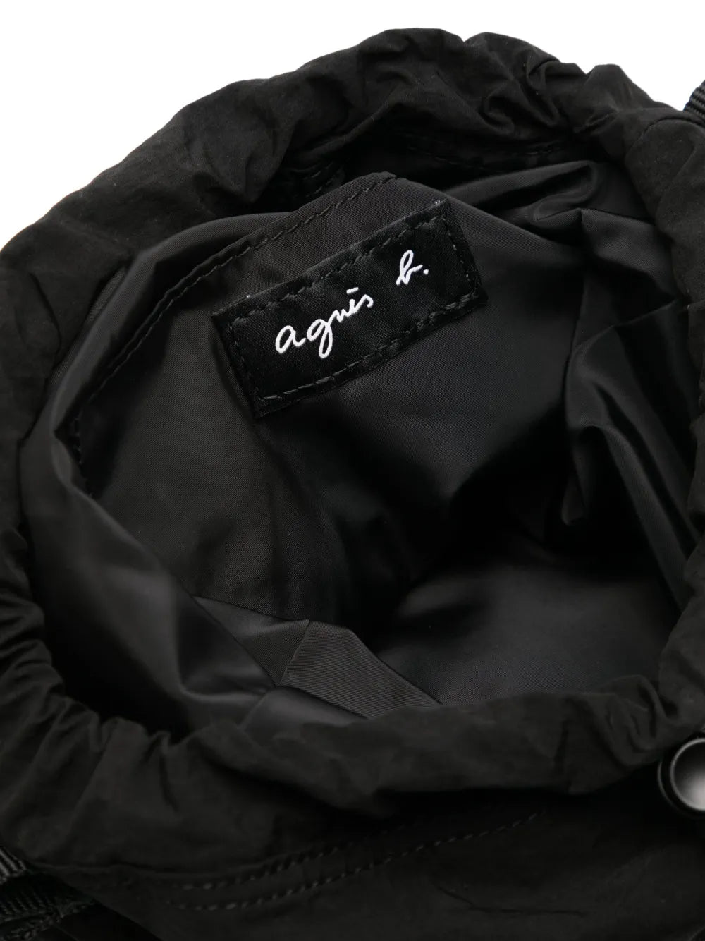 agnès b. mini logo messenger bag